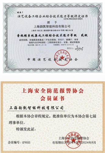 能力等级证书/会员证书